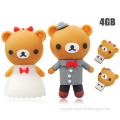 Bride&Groom Couple Bridal Bears USB Flash Drive